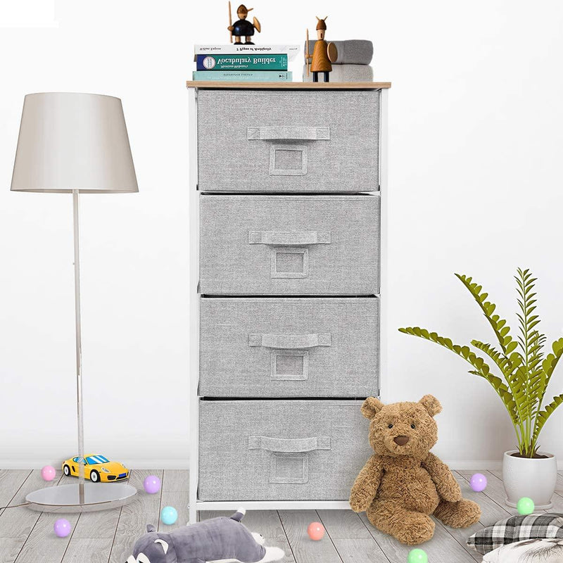 Drawer Storage Tower (4 Drawers) - bigroofus