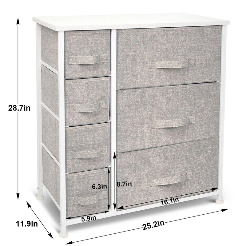 Drawer Storage Chest (7 Drawers) - bigroofus